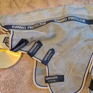 Rambo Protector Fly Sheet - Silver/Navy 75